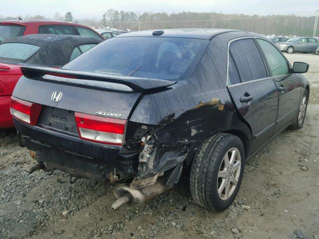 1HGCM66544A006182 - 2004 HONDA ACCORD EX BLUE photo 4