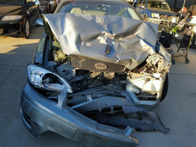 1FAFP56U46A132605 - 2006 FORD TAURUS SEL GREEN photo 7