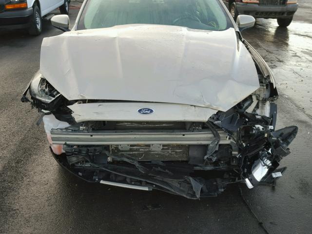 3FA6P0G72GR214562 - 2016 FORD FUSION S SILVER photo 7