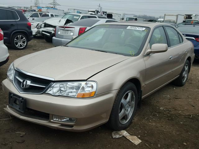 19UUA56692A056881 - 2002 ACURA 3.2TL BEIGE photo 2