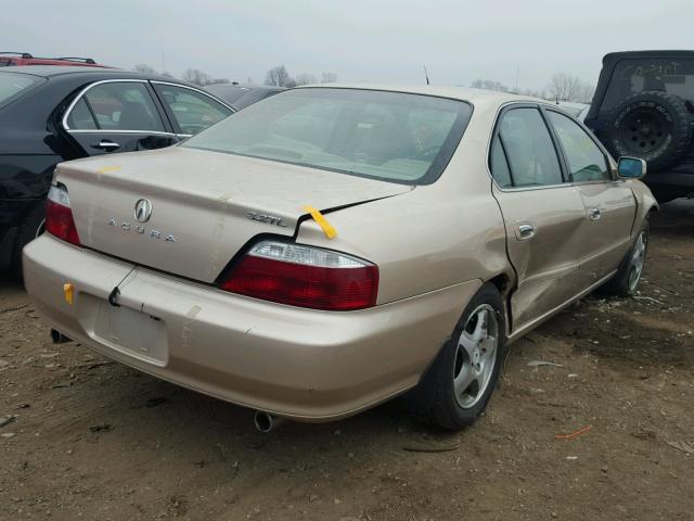 19UUA56692A056881 - 2002 ACURA 3.2TL BEIGE photo 4