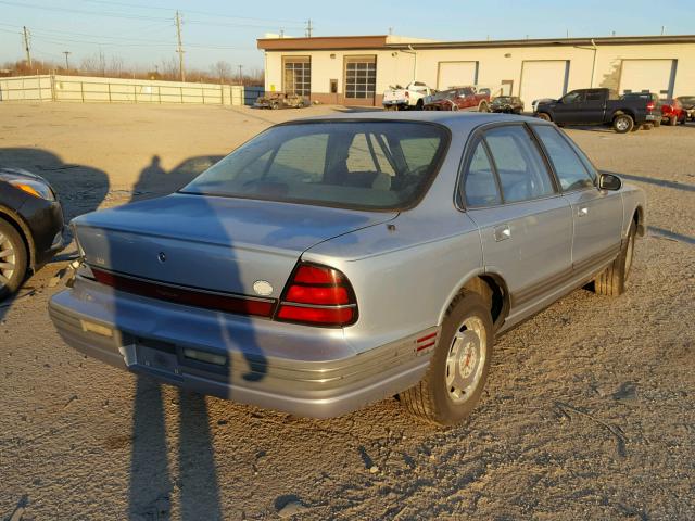 1G3HN52K9S4819682 - 1995 OLDSMOBILE 88 ROYALE BLUE photo 4