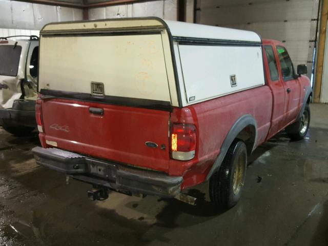 1FTZR15VXYPA65738 - 2000 FORD RANGER SUP RED photo 4