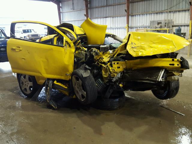 1G1AM18B567683035 - 2006 CHEVROLET COBALT SS YELLOW photo 1