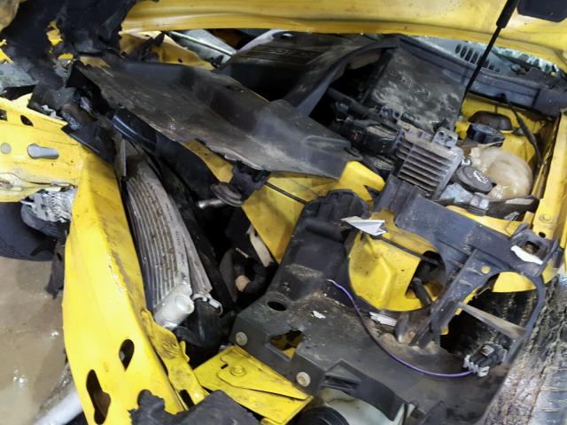 1G1AM18B567683035 - 2006 CHEVROLET COBALT SS YELLOW photo 7