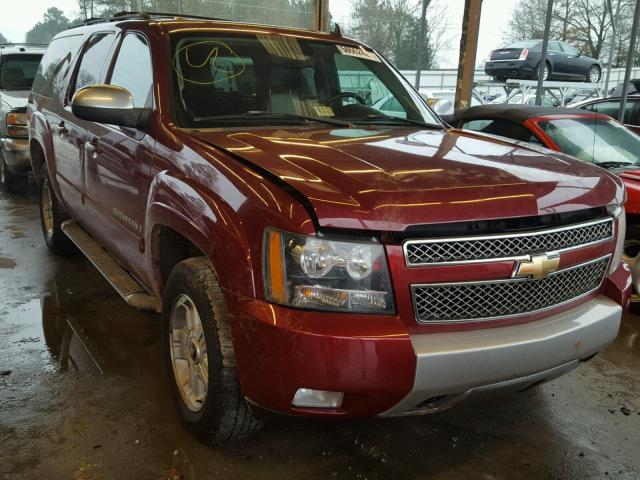 3GNFK16377G291539 - 2007 CHEVROLET SUBURBAN K MAROON photo 1