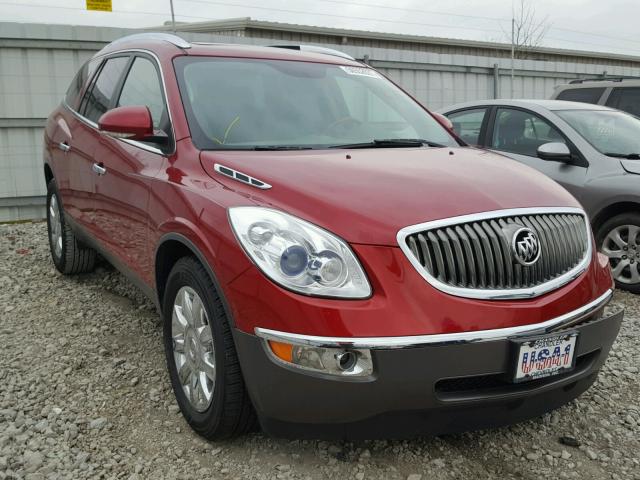 5GAKRCED9CJ128037 - 2012 BUICK ENCLAVE RED photo 1