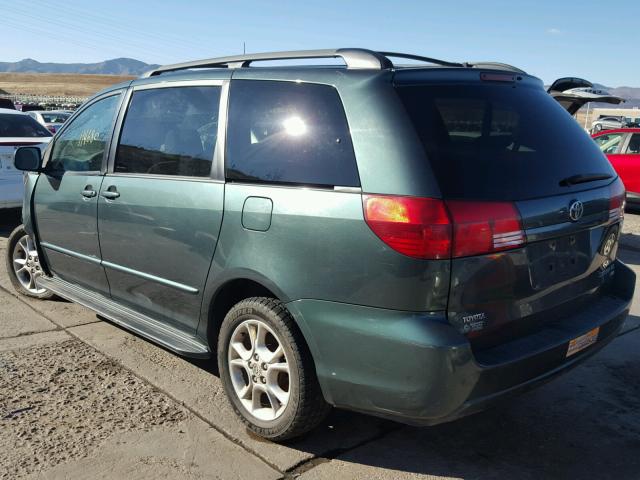 5TDBA23C24S014959 - 2004 TOYOTA SIENNA LE GREEN photo 3