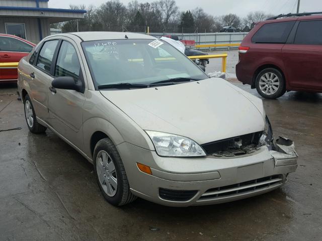 1FAFP34N17W101722 - 2007 FORD FOCUS ZX4 GOLD photo 1