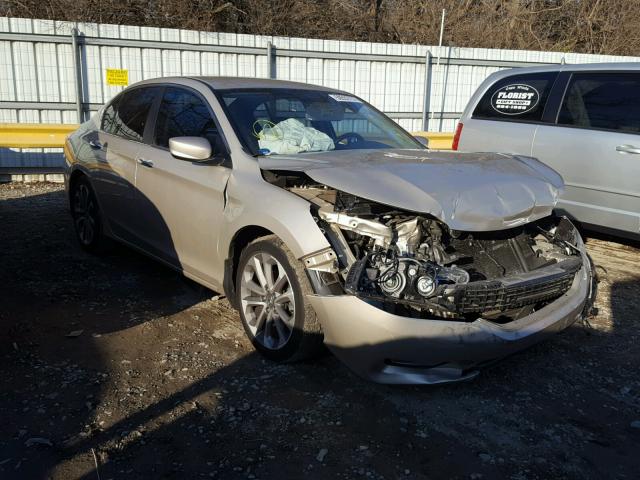 1HGCR2F58DA023335 - 2013 HONDA ACCORD SPO SILVER photo 1