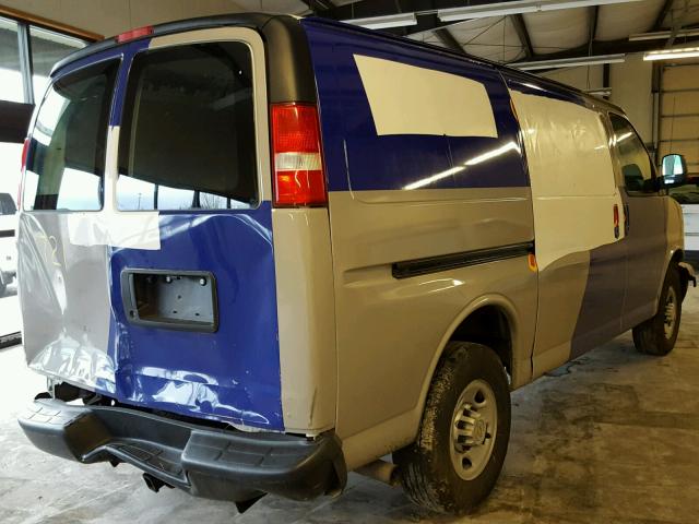 1GCZGTBG5E1150170 - 2014 CHEVROLET EXPRESS G3 WHITE photo 4