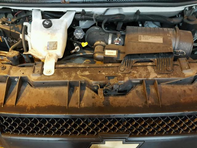 1GCZGTBG5E1150170 - 2014 CHEVROLET EXPRESS G3 WHITE photo 7