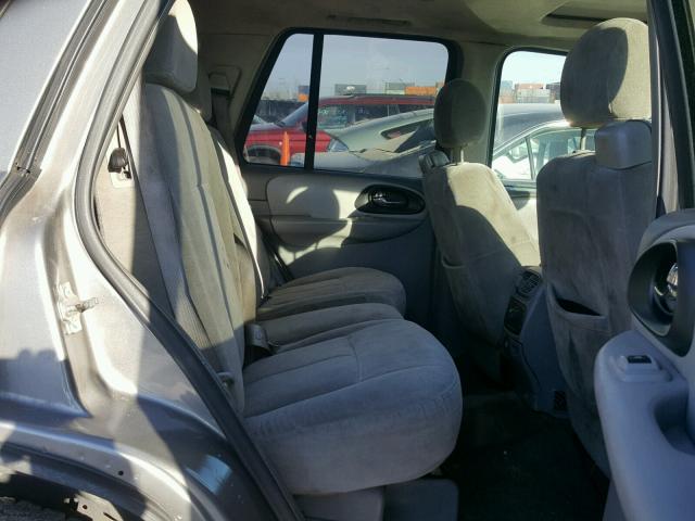 1GNDS13S072112561 - 2007 CHEVROLET TRAILBLAZE GRAY photo 6