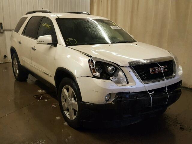1GKER23748J304815 - 2008 GMC ACADIA SLT თეთრი ფოტო 1