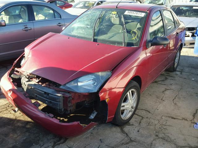 1FAFP34PX3W315667 - 2003 FORD FOCUS SE BURGUNDY photo 2