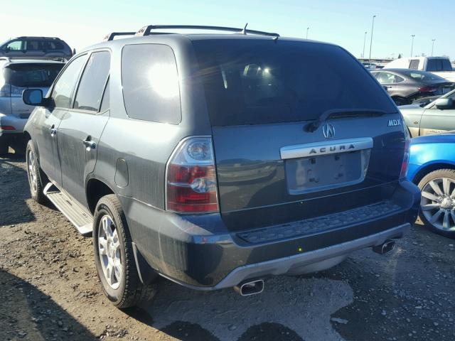 2HNYD18995H526074 - 2005 ACURA MDX TOURIN GRAY photo 3