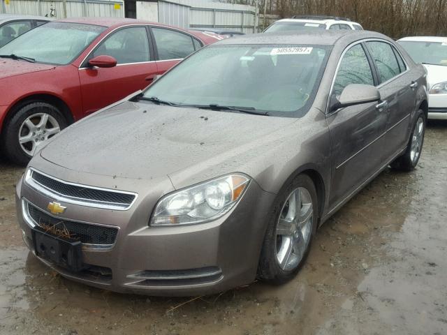 1G1ZC5E09CF224284 - 2012 CHEVROLET MALIBU 1LT CHARCOAL photo 2