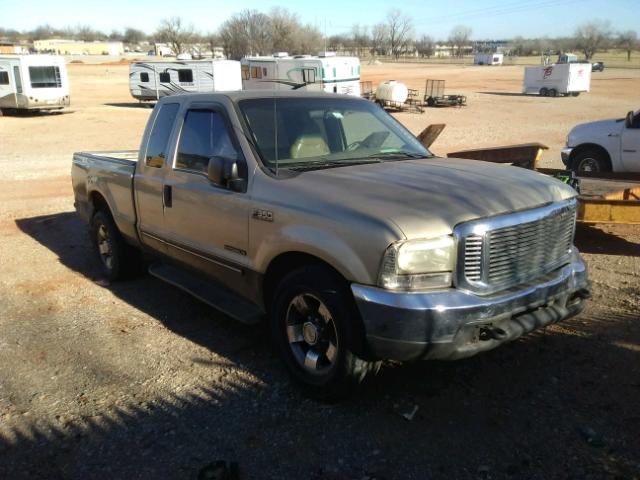 1FTSX30F8YEB08455 - 2000 FORD F350 SRW S TAN photo 1