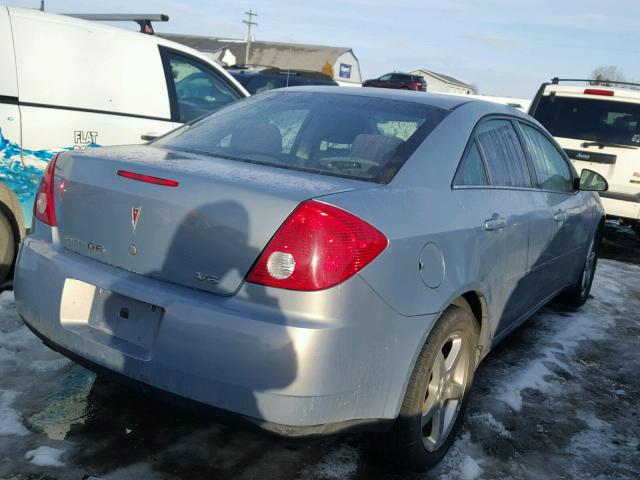 1G2ZG58NX74225601 - 2007 PONTIAC G6 BASE BLUE photo 4