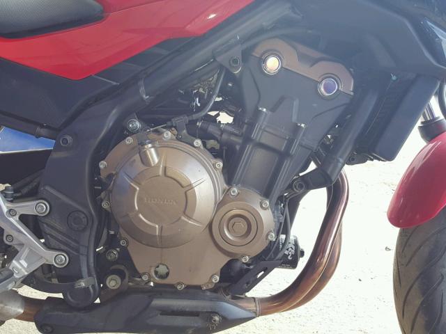 MLHPC4564H5400083 - 2017 HONDA CB500 F RED photo 7