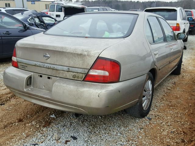 1N4DL01DX1C187103 - 2001 NISSAN ALTIMA XE TAN photo 4