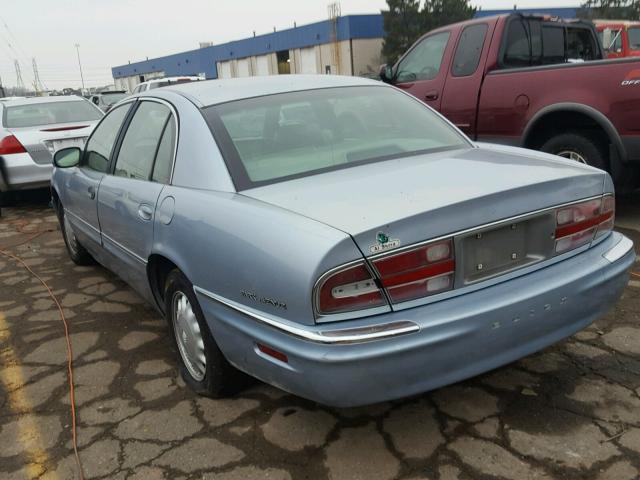 1G4CW52K1V4605910 - 1997 BUICK PARK AVENU BLUE photo 3