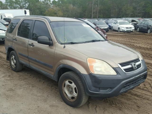 SHSRD68404U204917 - 2004 HONDA CR-V LX GOLD photo 1