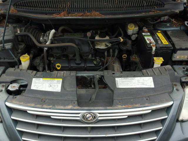 2A4GP64L06R629364 - 2006 CHRYSLER TOWN & COU TEAL photo 7