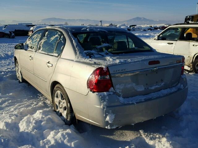 1G1ZT51F16F215772 - 2006 CHEVROLET MALIBU LT SILVER photo 3