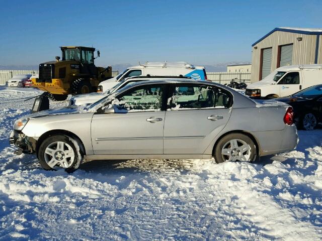 1G1ZT51F16F215772 - 2006 CHEVROLET MALIBU LT SILVER photo 9