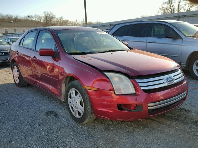 3FAFP07Z06R174594 - 2006 FORD FUSION SE RED photo 1