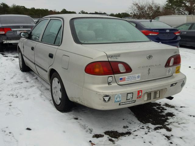 2T1BR12E9YC324630 - 2000 TOYOTA COROLLA VE SILVER photo 3