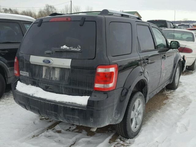 1FMCU9E78CKB89478 - 2012 FORD ESCAPE LIM BLACK photo 4