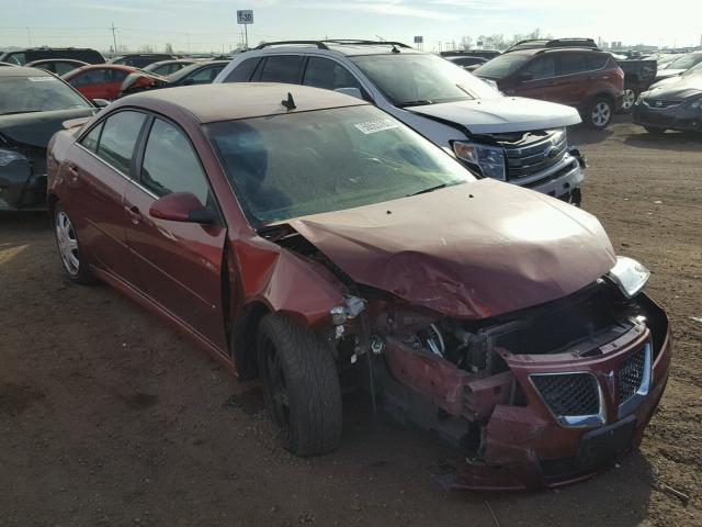 1G2ZA5E0XA4120509 - 2010 PONTIAC G6 RED photo 1