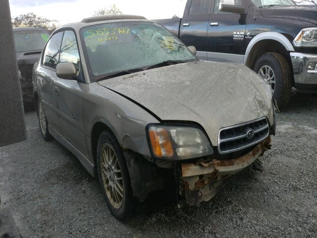 4S3BE656426208036 - 2002 SUBARU LEGACY GT TAN photo 1