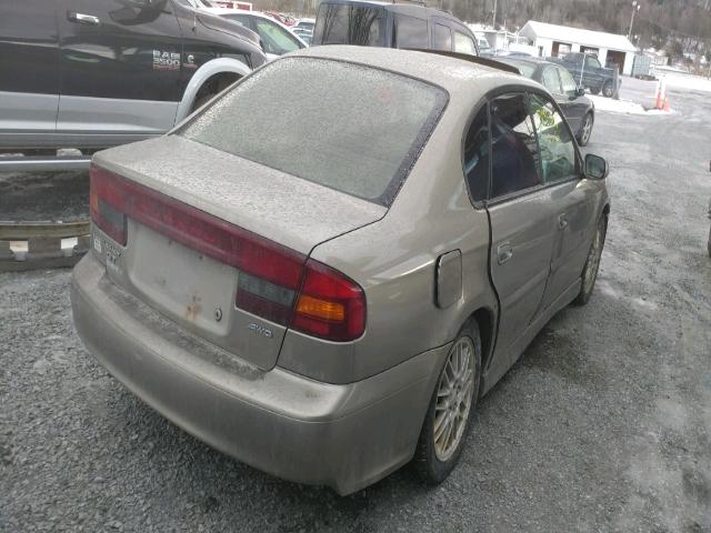 4S3BE656426208036 - 2002 SUBARU LEGACY GT TAN photo 4