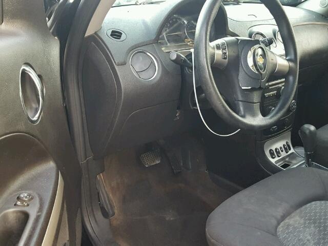 3GNCA13D68S695952 - 2008 CHEVROLET HHR LS BLACK photo 9