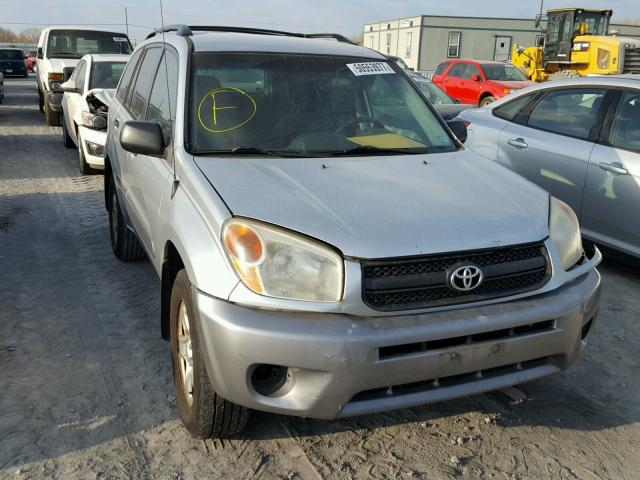 JTEGD20V740026056 - 2004 TOYOTA RAV4 SILVER photo 1