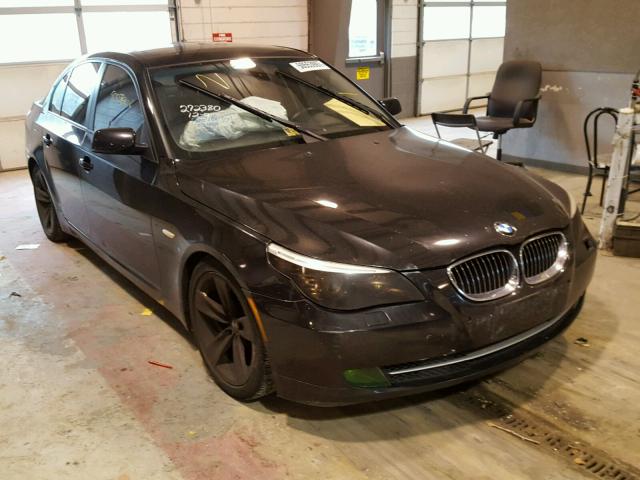 WBANU53569C120148 - 2009 BMW 528 I BLACK photo 1