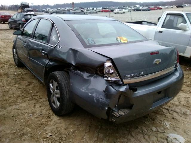 2G1WB55KX79380680 - 2007 CHEVROLET IMPALA LS GRAY photo 3