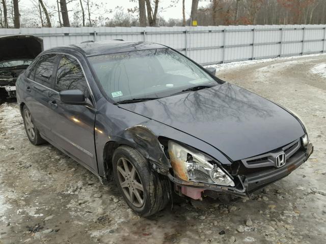 1HGCM56364A007276 - 2004 HONDA ACCORD LX GRAY photo 1