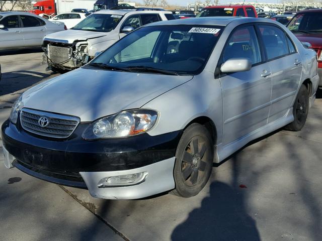 1NXBR32E95Z467552 - 2005 TOYOTA COROLLA CE GRAY photo 2