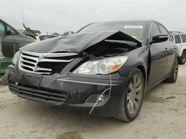 KMHGC4DE9AU104768 - 2010 HYUNDAI GENESIS 3. GRAY photo 2