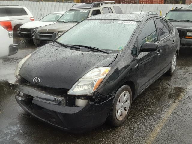 JTDKB20U677645335 - 2007 TOYOTA PRIUS BLACK photo 2