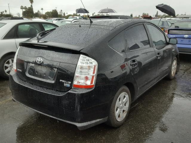 JTDKB20U677645335 - 2007 TOYOTA PRIUS BLACK photo 4