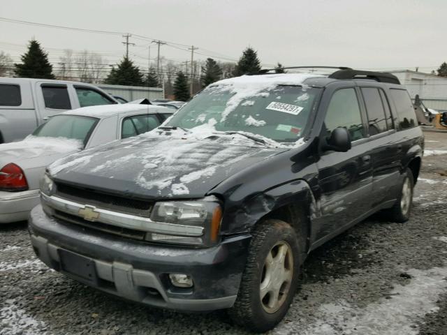 1GNET16S946179404 - 2004 CHEVROLET TRAILBLAZE BLACK photo 2