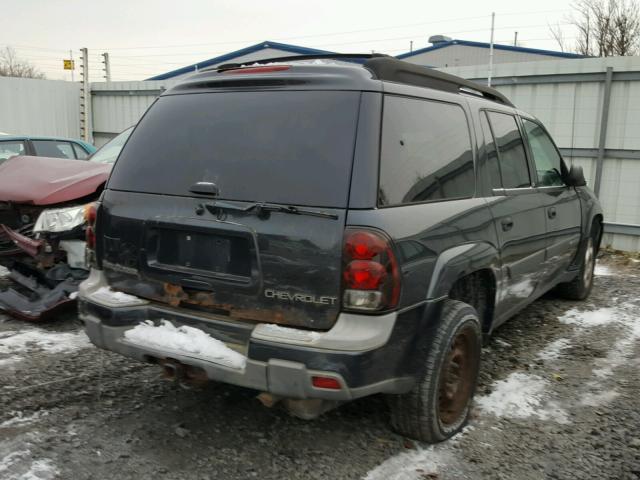 1GNET16S946179404 - 2004 CHEVROLET TRAILBLAZE BLACK photo 4