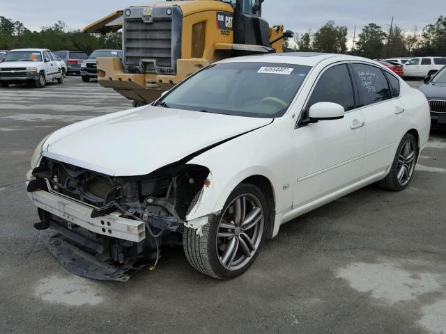 JNKAY01E37M309812 - 2007 INFINITI M35 BASE WHITE photo 2