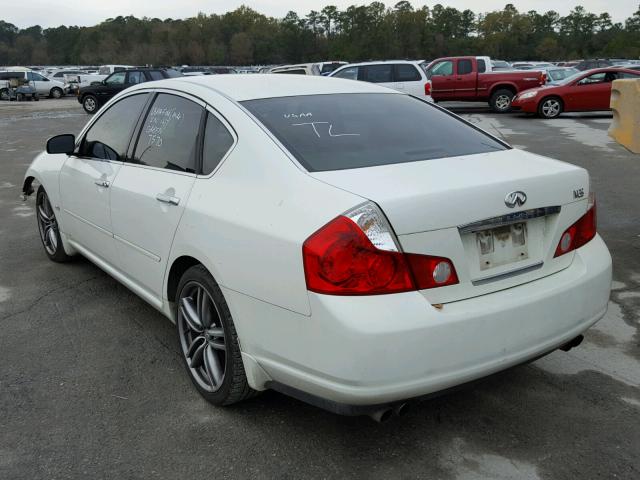 JNKAY01E37M309812 - 2007 INFINITI M35 BASE WHITE photo 3