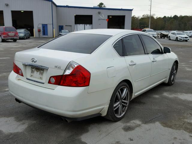 JNKAY01E37M309812 - 2007 INFINITI M35 BASE WHITE photo 4